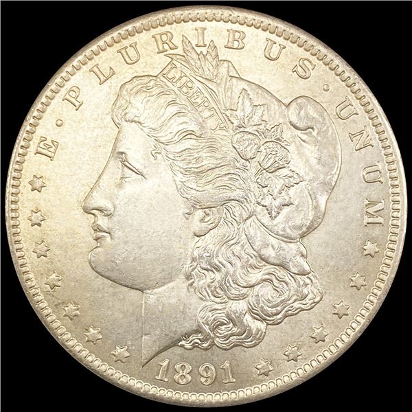 1891-CC Morgan Silver Dollar UNCIRCULATED