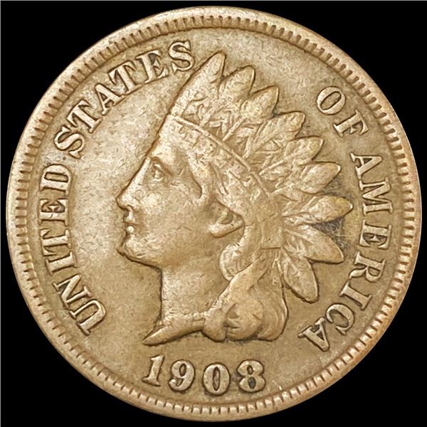 1908-S Indian Head Cent NEARLY UNCIRCULATED