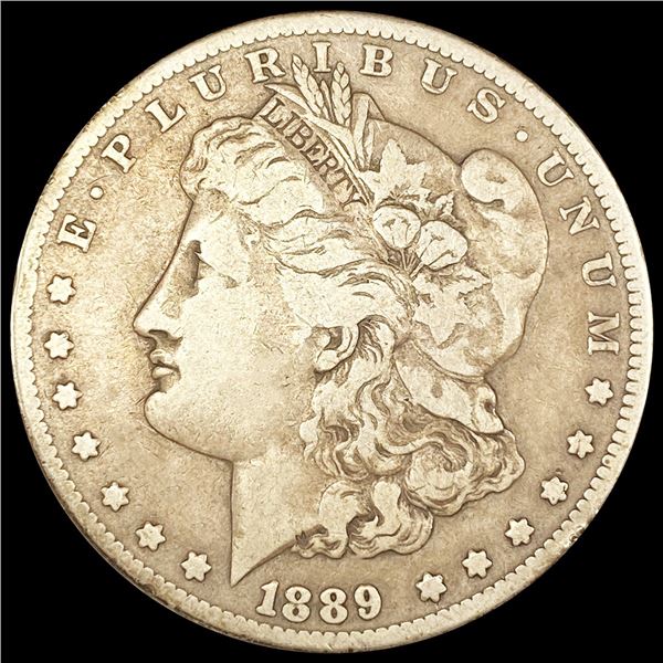 1889-CC Morgan Silver Dollar LIGHTLY CIRCULATED