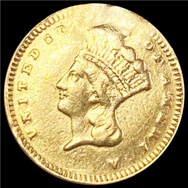 1873 Rare Gold Dollar LIGHTLY CIRCULATED