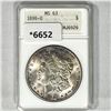 1898-O Morgan Silver Dollar ANA-MS63