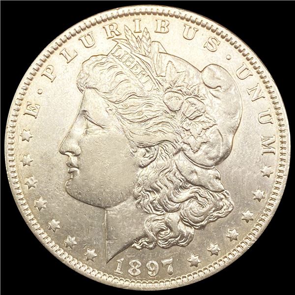 1897-O Morgan Silver Dollar CLOSELY UNCIRCULATED