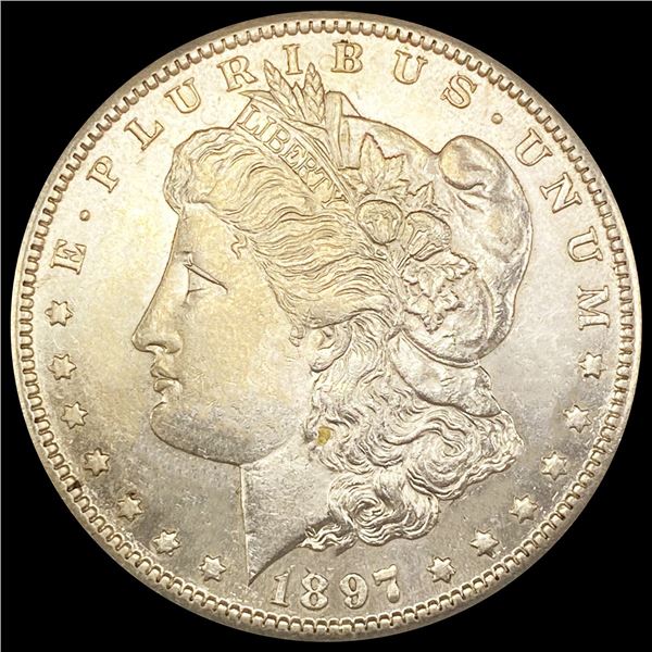 1897-S Morgan Silver Dollar UNCIRCULATED