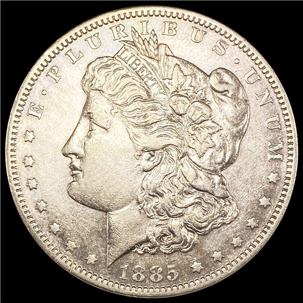 1885-S Morgan Silver Dollar NEARLY UNCIRCULATED