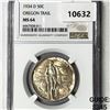 Image 1 : 1934-D Oregon Trail Half Dollar NGC-MS64