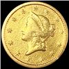 Image 1 : 1853 Rare Gold Dollar ABOUT UNCIRCULATED