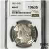 Image 1 : 1903-O Morgan Silver Dollar NGC-MS62