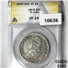 1809 Capped Bust Half Dollar ANACS-VF25 O-115a