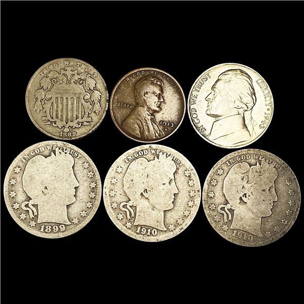 (6) Misc Coins