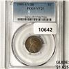 1909-S VDB Wheat Cent PCGS-VF25