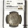 1893 Morgan Silver Dollar NGC-XF45