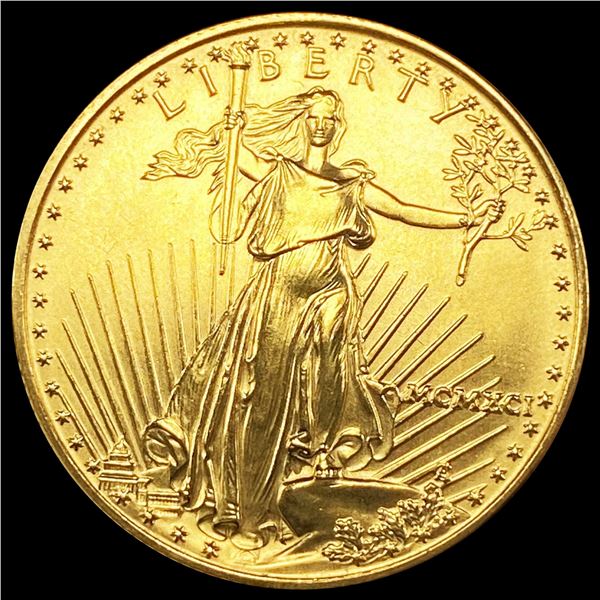 1991 $25 Gold Eagle 1/2oz CHOICE BU