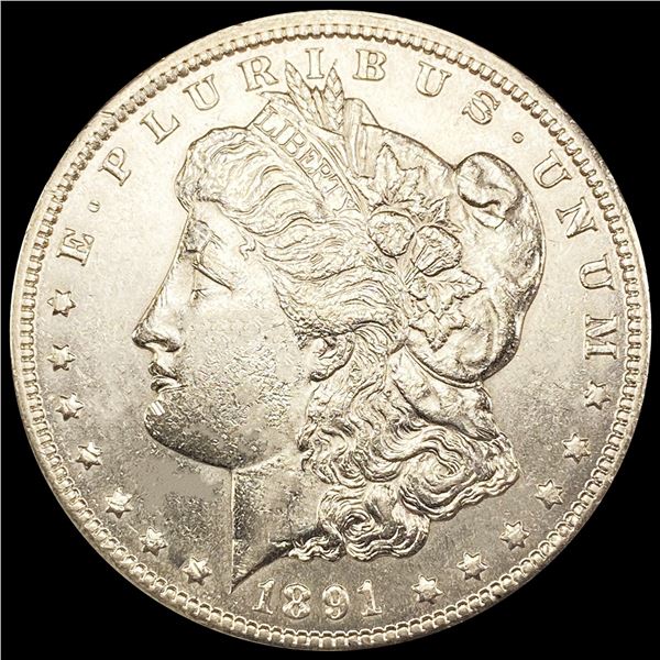 1891-CC Morgan Silver Dollar UNCIRCULATED
