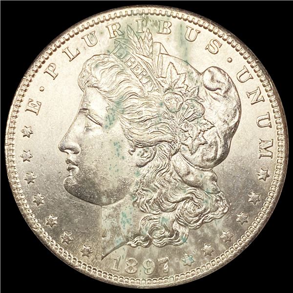 1897-S Morgan Silver Dollar UNCIRCULATED