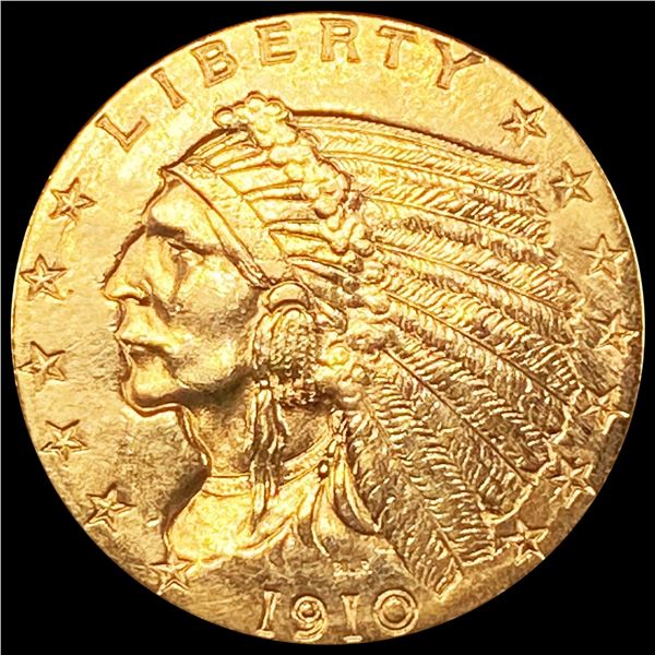 1910 $2.50 Gold Quarter Eagle UNCIRCULATED