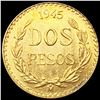 Image 2 : 1945 2 Pesos UNCIRCULATED