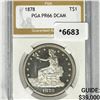 1878 Silver Trade Dollar PGA-PR66 DCAM