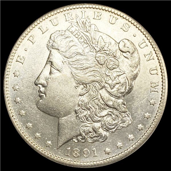 1891-S Morgan Silver Dollar UNCIRCULATED