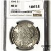 1904 Morgan Silver Dollar NGC-MS61
