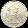 1858 Seated Liberty Half Dollar UNCIRCULATED