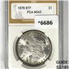 Image 1 : 1878 8TF Morgan Silver Dollar PGA-MS65
