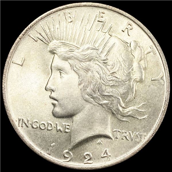 1924 Silver Peace Dollar UNCIRCULATED