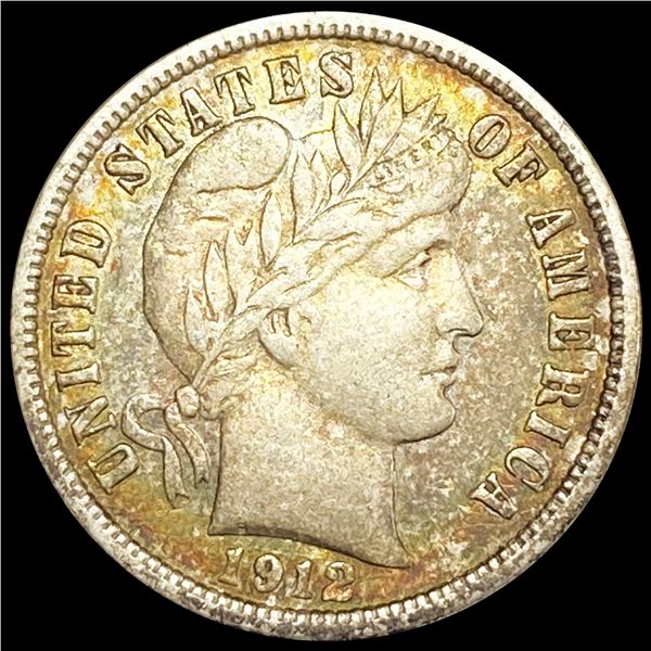 1912-D Barber Dime CLOSELY UNCIRCULATED