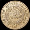 Image 2 : 1865 Two Cent Piece LIGHTLY CIRCULATED
