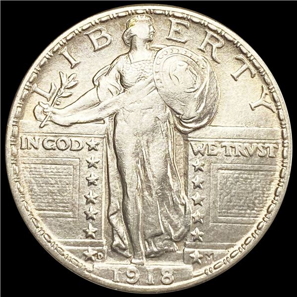 1918-D Standing Liberty Quarter CLOSELY
