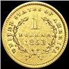 Image 2 : 1853 Rare Gold Dollar UNCIRCULATED