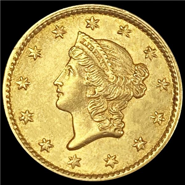 1853 Rare Gold Dollar UNCIRCULATED