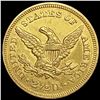 Image 2 : 1853 $2.50 Gold Quarter Eagle UNCIRCULATED