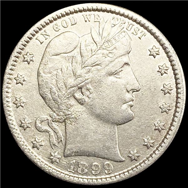 1899-S Barber Quarter UNCIRCULATED