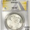 Image 1 : 1878-CC Morgan Silver Dollar ANACS-MS62