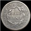 Image 2 : 1809 Classic Head Half Cent NICELY CIRCULATED