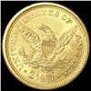 Image 2 : 1861 $2.50 Gold Quarter Eagle UNCIRCULATED