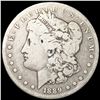 Image 1 : 1889-CC Morgan Silver Dollar NICELY CIRCULATED