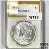 Image 1 : 1884-O Morgan Silver Dollar PGA-MS64+
