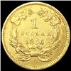 Image 2 : 1856 Rare Gold Dollar UNCIRCULATED