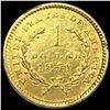Image 2 : 1851 Rare Gold Dollar CLOSELY UNCIRCULATED