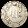 Image 2 : 1852 Silver Three Cent CLOSELY UNCIRCULATED