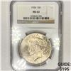 Image 1 : 1926 Silver Peace Dollar NGC-MS63