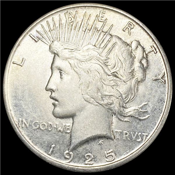 1925-S Silver Peace Dollar UNCIRCULATED