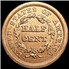 Image 2 : 1851 Classic Head Half Cent CHOICE BU