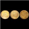 Image 2 : (3) Wheat Cents UNCIRCULATED
