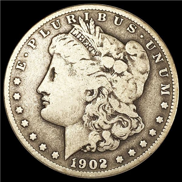 1902-S Morgan Silver Dollar LIGHTLY CIRCULATED