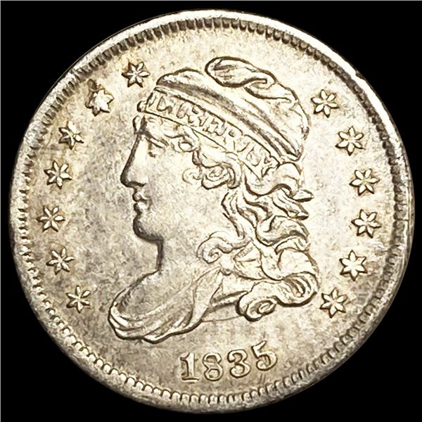 1835 Capped Bust Half Dime CLOSELY UNCIRCULATED