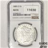 Image 1 : 1889-O Morgan Silver Dollar NGC-AU55