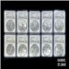 Image 1 : (10) 2022 American Silver Eagles NGC - MS70