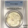 Image 1 : 1921-S Morgan Silver Dollar PCGS-MS64